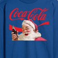thumbnail image 3 of Coca-Cola - Santa Closeup - Men's Long Sleeve Graphic T-shirt, 3 of 5