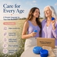 thumbnail image 2 of Blueberry Scent Shampoo Bar & Conditioner Bar Set, Natural Solid Hair Soap with Mesh Storage Bags for Dry Damaged Hair Daily Hair Care, 2 of 8
