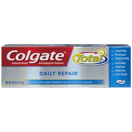 (2 pack) (2 pack) Colgate Total Daily Repair Toothpaste - 4 oz