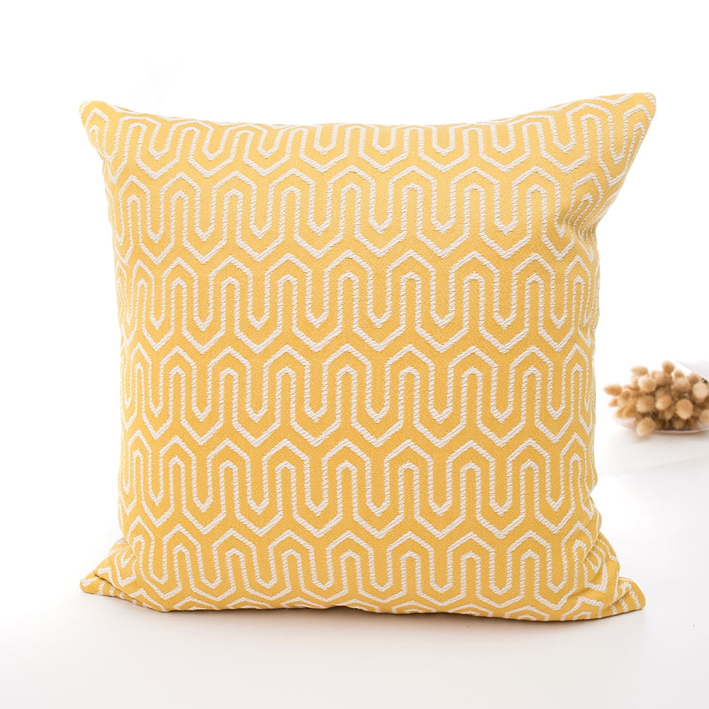 Polyester Cotton Pillow Cases Polyester Sofa Cushion Cover Home Decor