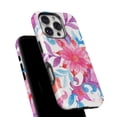 thumbnail image 6 of DesignSkinz Scratch-Resistant Hard Slim Case Compatible with iPhone 15 Pro Max (Compatible with MagSafe) - Watercolor Fantasy Flowers, 6 of 9