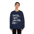 thumbnail image 4 of Funny Sorry Can't Lake Life Bye Sweatshirt Fishing Lake Lover Shirts Gift Navy Large, 4 of 6