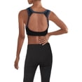 thumbnail image 2 of FP Movement by Free People Rebel Women's Cut-Out Contrast Trim Scoopneck Sports Bra, 2 of 2