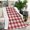 Red, variant on Red and White Plaid Pattern Blanket,Comfortable Soft Flannel Throw Blanket,All Season,Warm Lightweight Blankets for Sofa Bed Couch Living Room Chair,30"x40"