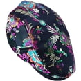thumbnail image 3 of Women Embroidery Baseball Cap Vintage Floral Lvy Hat Ladies Bucket Hat Cotton Casual Outdoor Ethnic Style Basin Hat, 3 of 5
