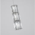 thumbnail image 4 of Bethel International LED Single Pendant Lighting Chrome Metal & Crystal, 4 of 5