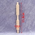 thumbnail image 2 of 4 Uds de miniatura de 4,7 pulgadas, husillos de balaustre DIY para piezas de 1:12 para artesanos de, 2 of 7