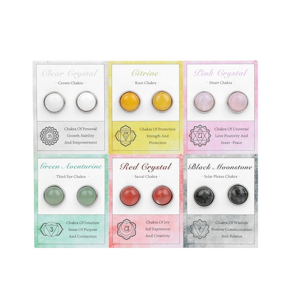 6 Pairs S925 Silver Plated Earrings Set for Women Stylish Multipack Stud Earrings Jewelry Elegant