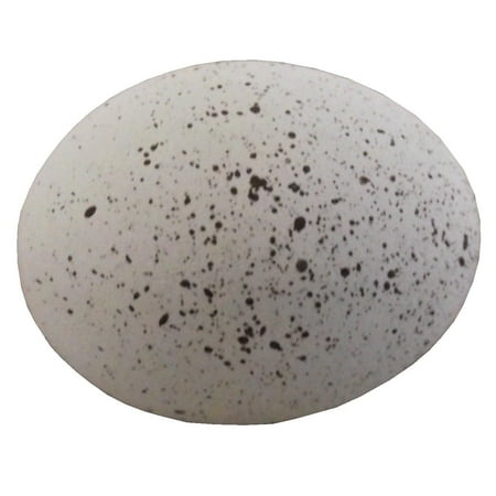 Dove Bird Saddle Plug - SPECKLED CERAMIC DUMMY BIRD QUAIL NEST EGG HATCHING NESTING DUMMY TRAINING DOVE