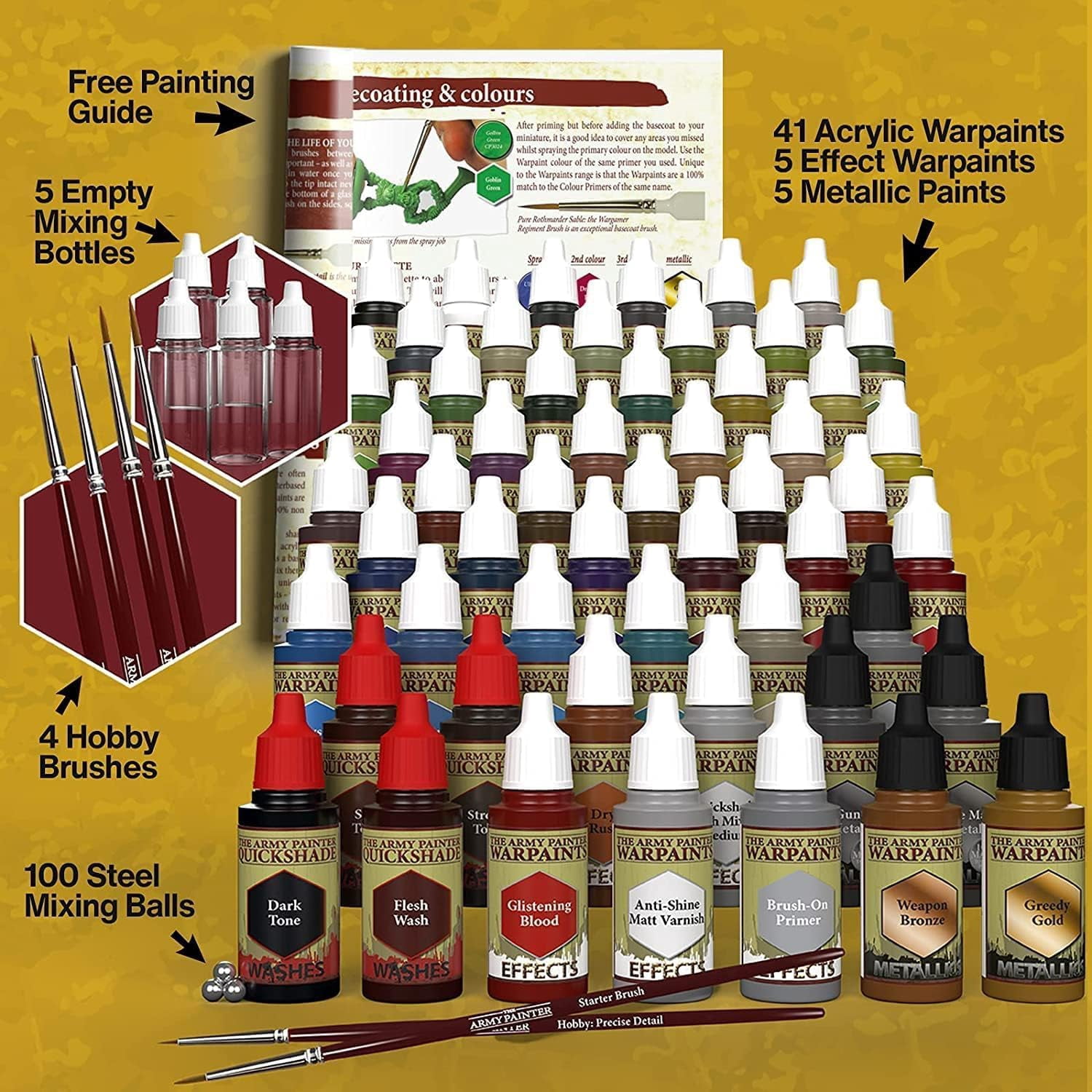The Army Painter x Wargames Delivered Mega Selection Paint Set