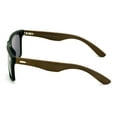 thumbnail image 4 of Men Genuine Bamboo Large Full Lens Sunglasses Reader - Tinted Reading Glasses 145mm Wide NOT BIFOCAL +1.50, 4 of 5