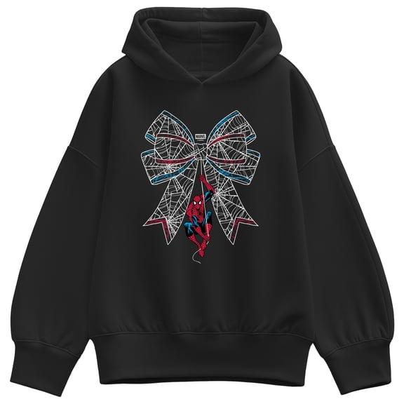 Spider-Man - Bow Oversized Fleece Hoodie Sweatshirt