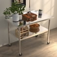 thumbnail image 3 of Stainless Steel Work Table 30" x 24" with Undershelf, [NSF Certified][Heavy Duty] Commercial Kitchen Prep Table for Home, Restaurant, Hotel, 3 of 8