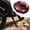 Red, variant on Motorcycle Kickstand Pad Foot Side Stand Extension Plate – Universal Bolt-On Enlarger for Cruiser Touring & Dirt Bike, Anti-Slip Wide Base Prevents Sinking on Soft Ground & Hot Pavement