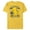 Yellow, variant on The Simpsons Soccer Bart Simpson Springfield United - Short Sleeve Blended T-Shirt for Adults - Customized-Yellow
