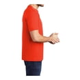 thumbnail image 3 of Mafoose Men's Perfect Tri Polyester/Cotton/Rayon T-Shirts Deep Orange Heather Medium, 3 of 4