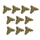 thumbnail image 5 of Kenally 10 piezas cubierta de esquina de armario borde de Metal Protector decoración Bronce 2Conjunto, 5 of 6