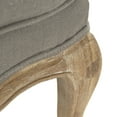 thumbnail image 5 of Zentique 38" Gray and Brown Contemporary Bastille Arm Chair, 5 of 5