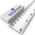 thumbnail image 4 of Helix Oxford Vintage Jumbo Erasers - White - PVC Free - Pack of 2, 4 of 5