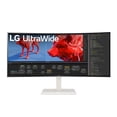 thumbnail image 1 of LG 38WR85QC-W 38 inch Curved UltraWide WQHD Nano IPS VESADisplayHDR 600 144Hz 1ms USB Type-C 90W Computer Monitor NVIDIA G-SYNC AMD FreeSync Premium Pro HDMI DisplayPort Tilt/Height/Swivel Stand White, 1 of 5