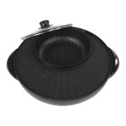 Circular Edition Hotpot Grill Combo Indoor BBQ Barbecue Shops Electric Hot Pot