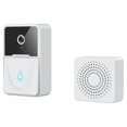 thumbnail image 2 of TIMIFIS Sonnette Vidéo Intelligente Sans Fil Télécommande Intelligente Visuelle Interphone Maison Vision Nocturne Wifi Rechargeable Sécurité, 2 of 7