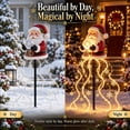 thumbnail image 3 of Liaiai Magic Fountain - Flowing Snowflake LED Christmas Garden Light, Solar Powered Outdoor Yard Decor with Stars Warm Glow Garden Stake for Christmas Holiday Decoration,Santa, 3 of 9