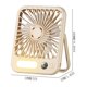 thumbnail image 5 of Precios de Oferta, Nuevo ventilador de pared plegable y liviano para dormitorio, mini ventilador de escritorio silencioso Akmoler, 5 of 9