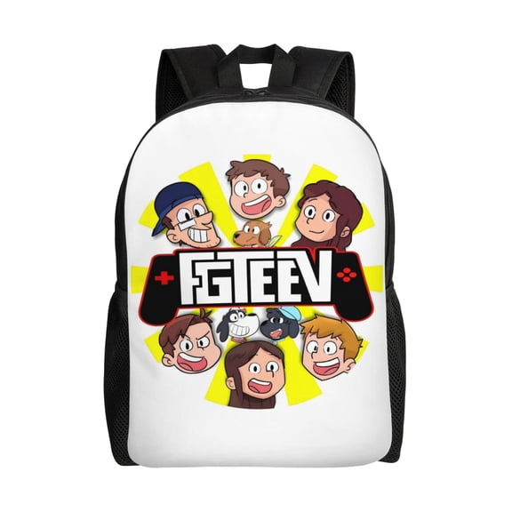 Fgteev Backpack Lightweight Daypack Large Capacity Travel Work College Back Pack Novelty Book Bag Laptop Bag