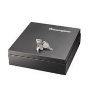 SentrySafe DS-1 Cash Box Safe with Privacy Key Lock and Removeable Tray, 2.1 in x 6.8 in x 6.9 in, Black