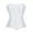 White, variant on Strapless Corset Top for Women Going Out Bodice Shapewear with Zipper Lace Up Boned Waist Bustiers Party Clubwear White XXL