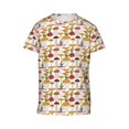 thumbnail image 4 of Wukai Mushroom Youth Unisex Short Sleeve T-Shirt for Boys, Girls, Teens, and Kids-Medium, 4 of 7
