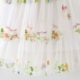 thumbnail image 5 of TBWNWG Toddler Tutu Dress Dance Party Floral Dresses Clothes Toddler Girls Clothes White for 3-4 Years, 5 of 5