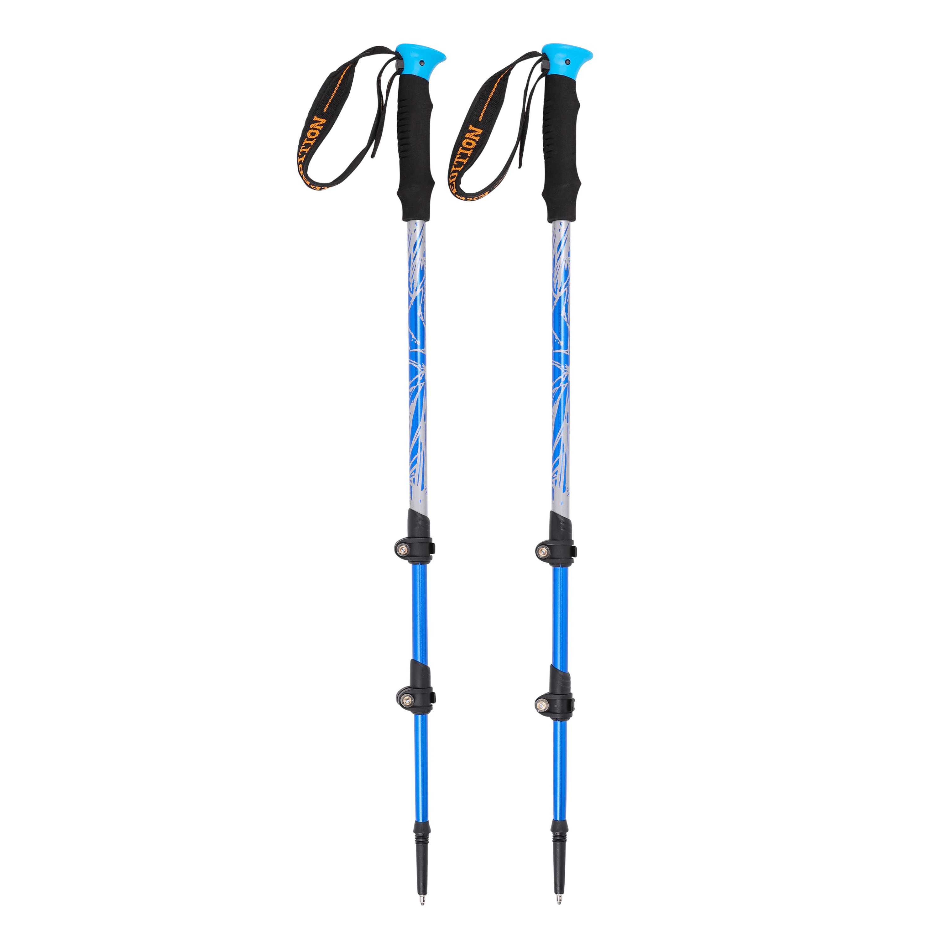 Norsk Men and Women's Lightweight Aluminum Frame Snowshoe Pair Kit - Size 25,  Quick Tight Binding