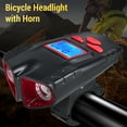 thumbnail image 4 of Bicycle Head Light Bike with Speedometer Wireless Horn 2000mAh Waterproof, 4 of 8