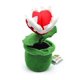 thumbnail image 1 of Muñeco de peluche con forma de caníbales, maceta Mario Animation, 23 cm, 1 of 3