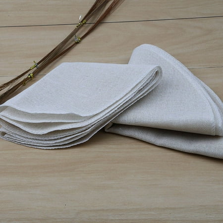 

FESTFENDS 20Set Steamer Mats for Household Dumplings and Buns Non-stick Food Grade Cotton 15.7x15.7in