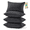 Black & Black, variant on Sasttie Bed Pillows King Size Set of 4, Hotel Down Alternative Sleeping Bed Pillows for Side Back Stomach Sleepers