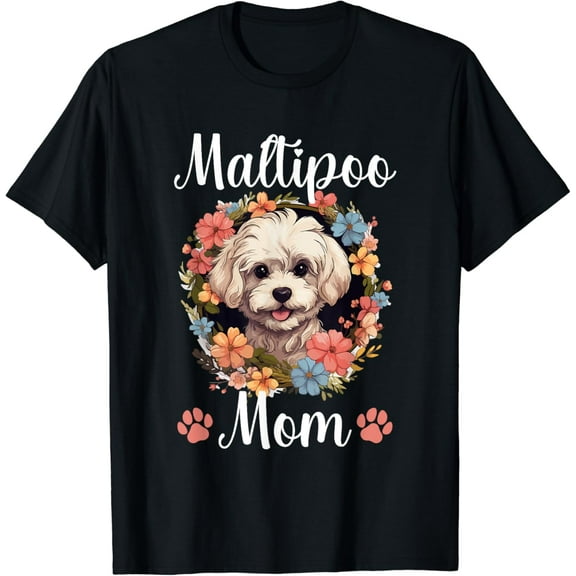 Sam Soft Maltipoo Dog Breed Pet Maltipoo Mom T-Shirt