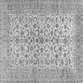 thumbnail image 1 of Ahgly Company Indoor Square Persian Gray Traditional Area Rugs, 7' Square, 1 of 1