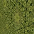 thumbnail image 1 of Ahgly Company Machine Washable Indoor Square Transitional Army Green Area Rugs, 5' Square, 1 of 7