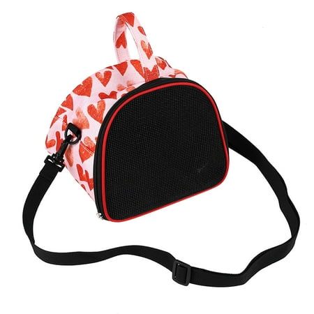 WE-POLUJ Portable Pet for Carrier Bag Breathable Mesh Shoulder Holder Comfortable Design