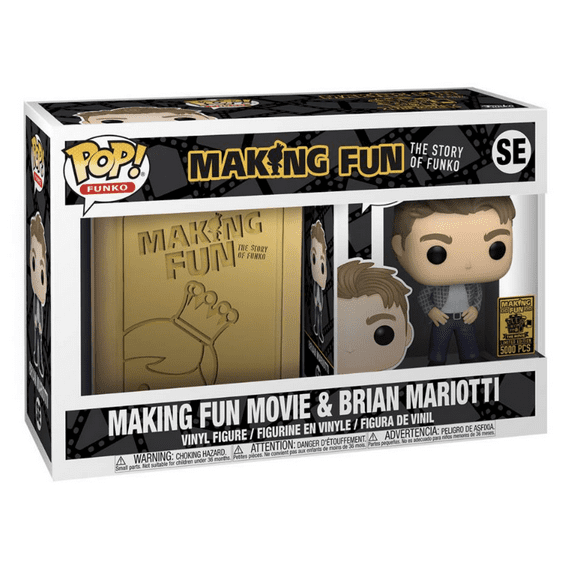 Funko Making Fun DVD/Blu-Ray and Pop! Brian Mariotti Bundle Limited Edition 5000