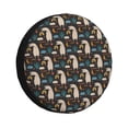 thumbnail image 1 of Fotbe Cute Alpaca Funda de Llanta de Repuesto con Estampado, Engrosada, Ajuste Universal para Jeep, Remolque, RV, SUV, Camión-15 inch, 1 of 6
