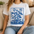 thumbnail image 3 of Vintage Botanical Wildflower Graphic T-Shirt | Retro Pressed Flowers Tee | Gift for Her, 3 of 9