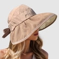 thumbnail image 2 of XINPING Women's Mesh Bow Sun Bucket Hat, Breathable UV Protection Wide Brim Beach Vacation Hat with Bow Detail for Summer Travel and Casual Wear, 2 of 5