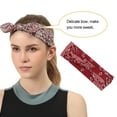 thumbnail image 3 of Diadema deportiva Minnieouse Maquillaje Día de San Valentín Mujer Accesorios Vino Rojo Type3 NO3, 3 of 6
