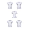 thumbnail image 1 of Sonducket Destacar con ropa de estilo africano cultural para hombres Cómodo traje tradicional de hombres africanos Unisex manga corta blanco 4XL Type2 NO2, 1 of 6