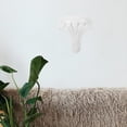 thumbnail image 1 of FENGGUIQU Floating Wall Shelf White Resin Sundry Storage Holder with Strong Load Bearing for Home, 1 of 7