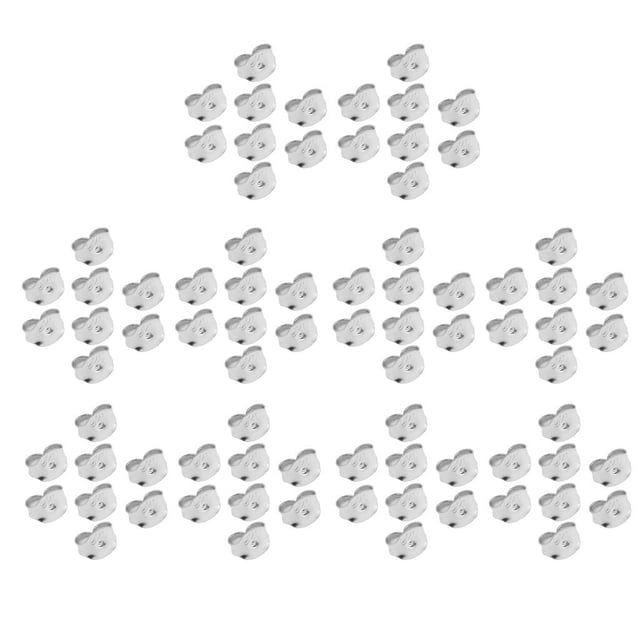 80 Uds., Pendientes para Pendientes, Tapones de Perno, Mariposa de Seguridad, Desplazamiento, Empuje, Resultados de Gotas para Los Oídos Soledad 80x Pendiente de espalda Tapón Stud